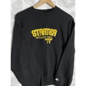 Starter Vintage Black Crewneck, Size L